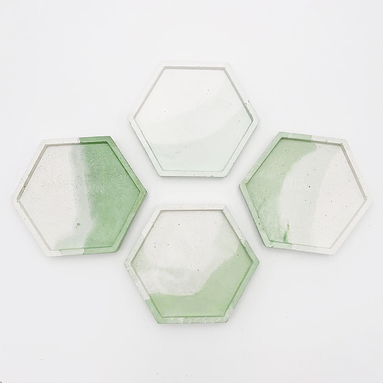 Green Ombre Tray