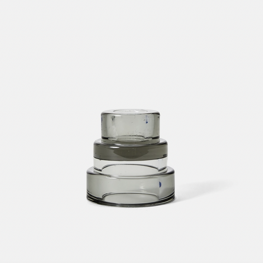 Terrace Candle Holder - Gray