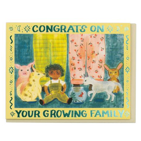 Small Adventure Growing Family Card | Prelude & Dawn | Los Angeles, CA