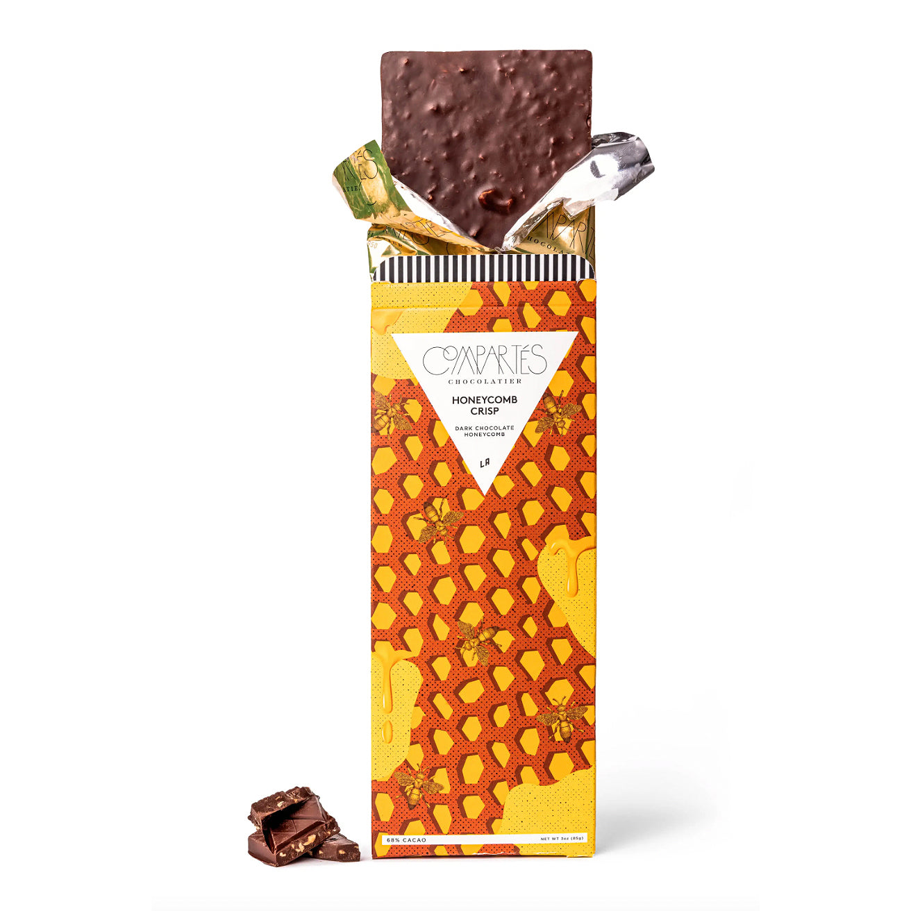 Compartes Honeycomb Crisp Gourmet Dark Chocolate | Prelude & Dawn | Los Angeles, CA