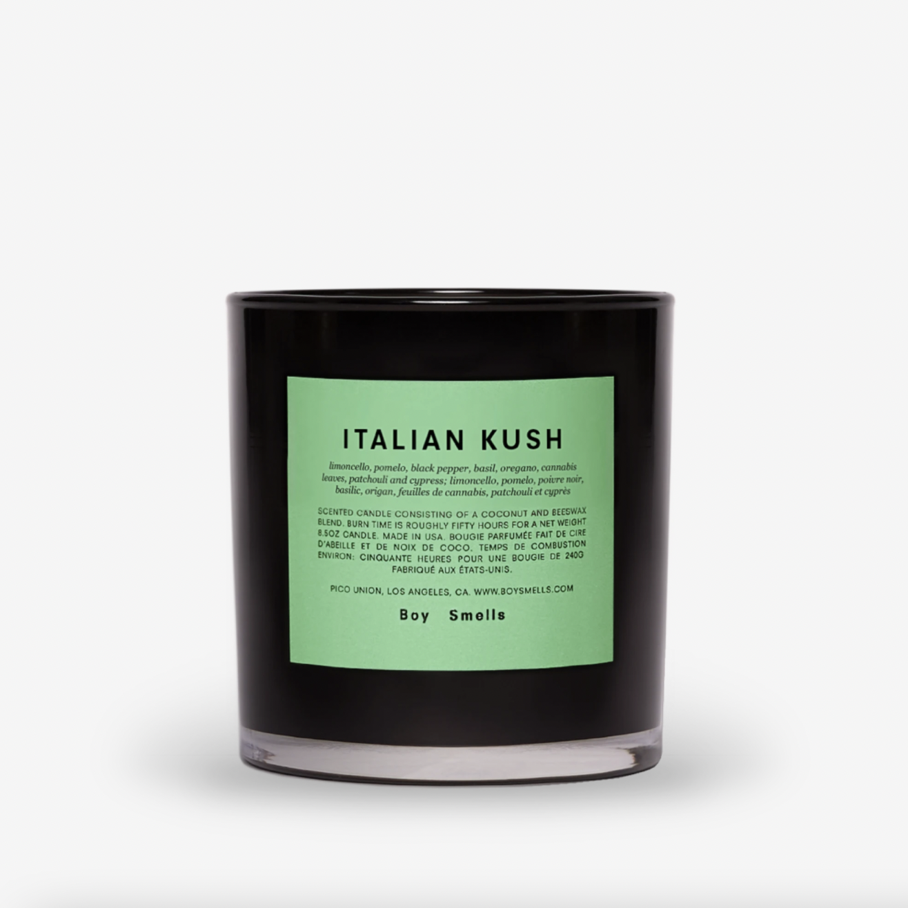 Boy Smells | Italian Kush Candle | Prelude & Dawn | Los Angeles, CA