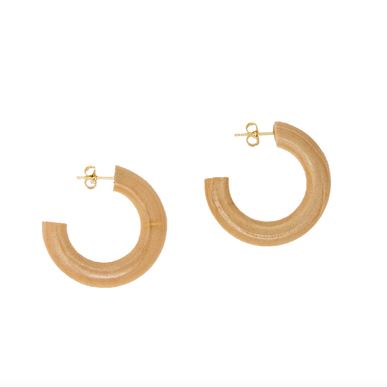 Sophie Monet Sustainable The Midi Hoop Earrings | Prelude & Dawn | Los Angeles