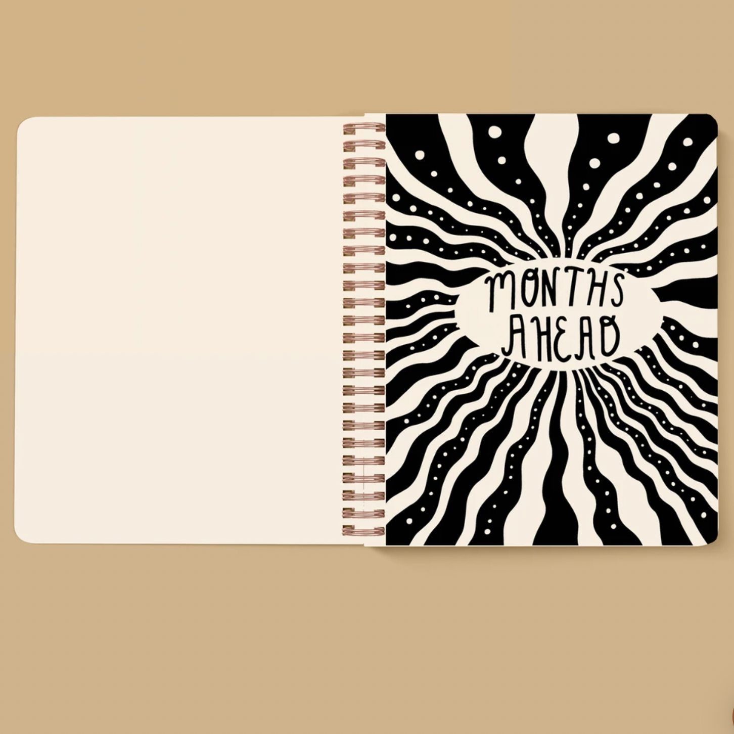 The Rainbow Vision Serpentine Open - Dated 12 Month Planner | Prelude & Dawn | Los Angeles, CA