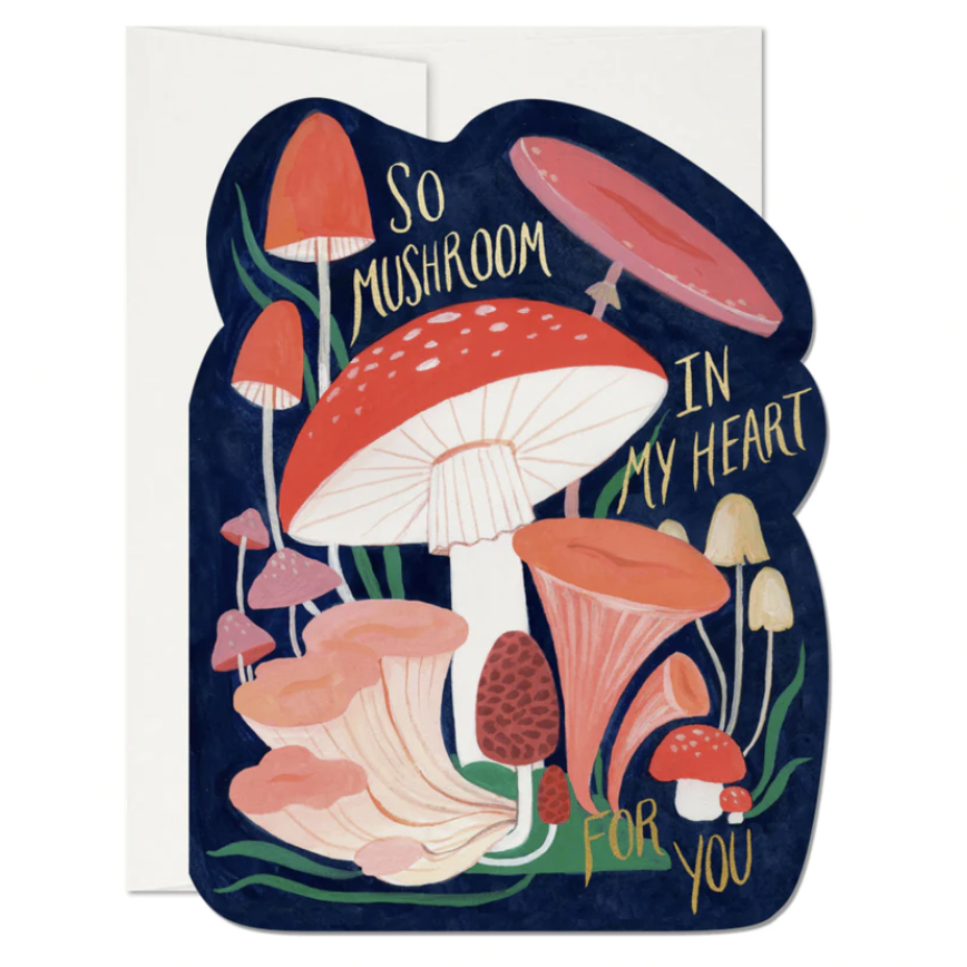 Red Cap Cards | So Mushroom In My Heart Card | Prelude and Dawn | Los Angeles, CA