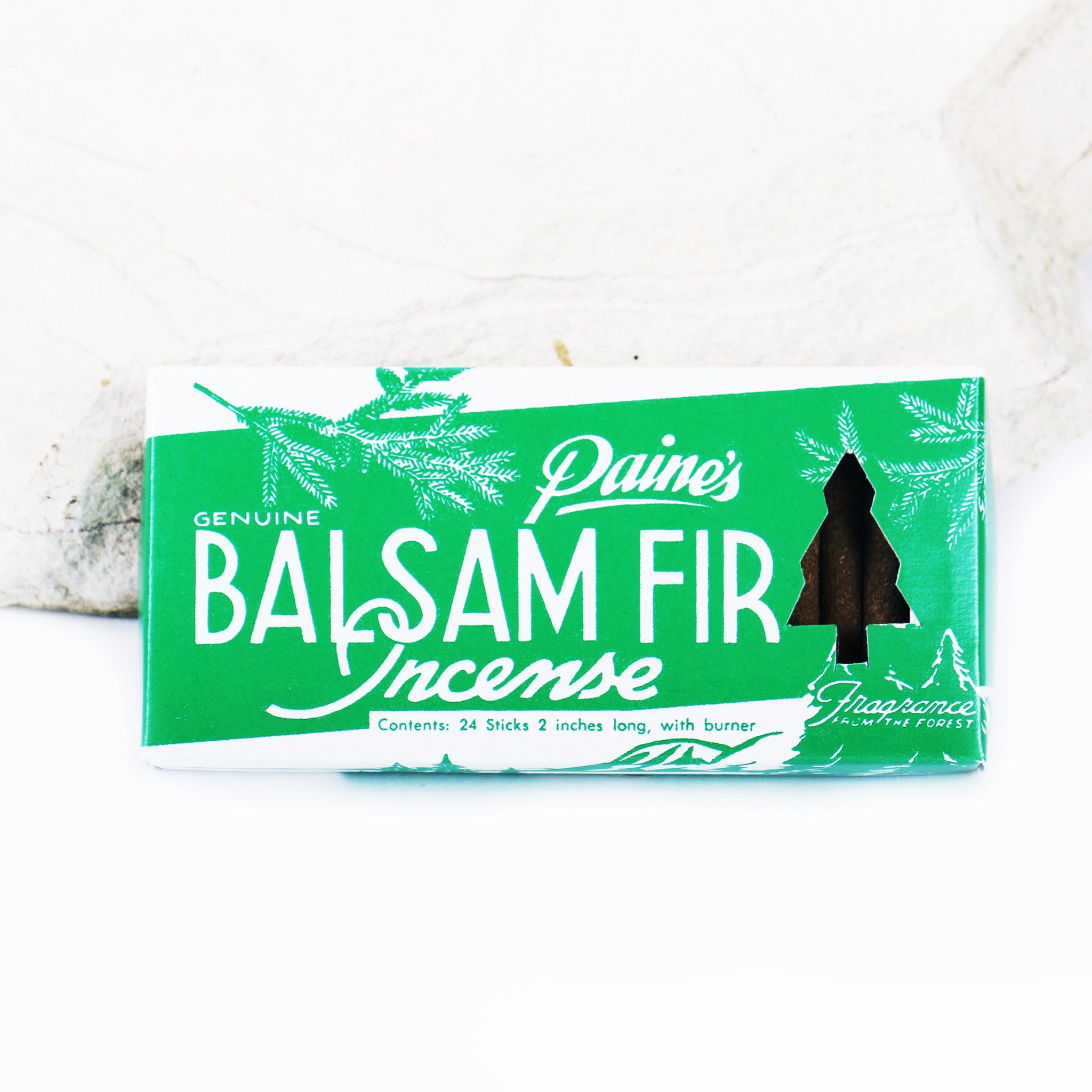 Balsam Fir Incense with Stand