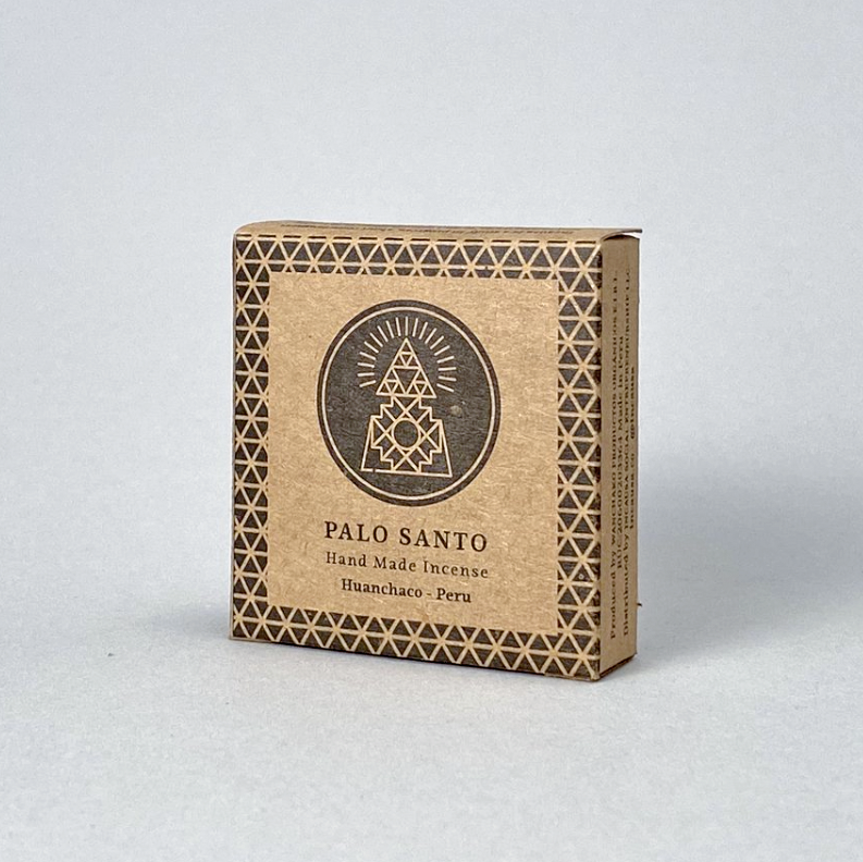Incausa | Hand-Pressed Palo Santo Incense Box | prelude and Dawn | Los Angeles, CA