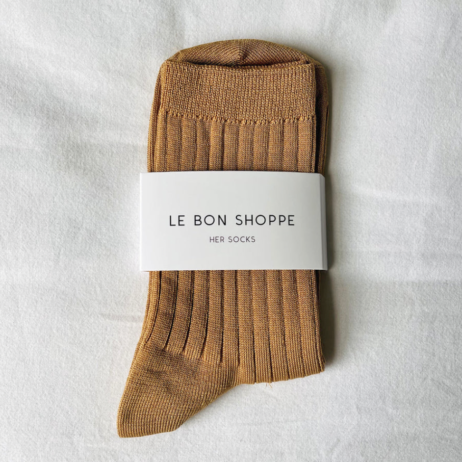 Le Bon Shoppe Her Socks Peanut Butter | Prelude & Dawn | Los Angeles, CA