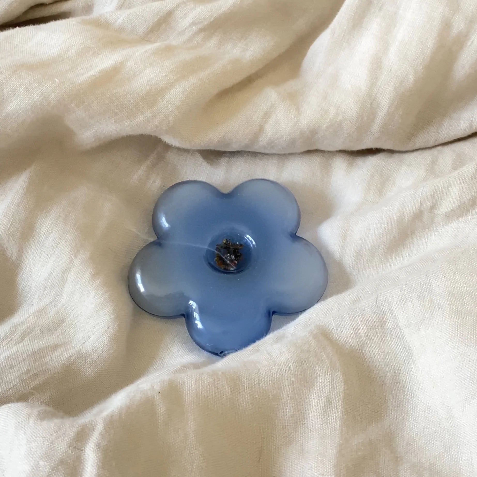 Edie Parker Flower Petal Pipe - Powder | Prelude & Dawn | Los Angeles