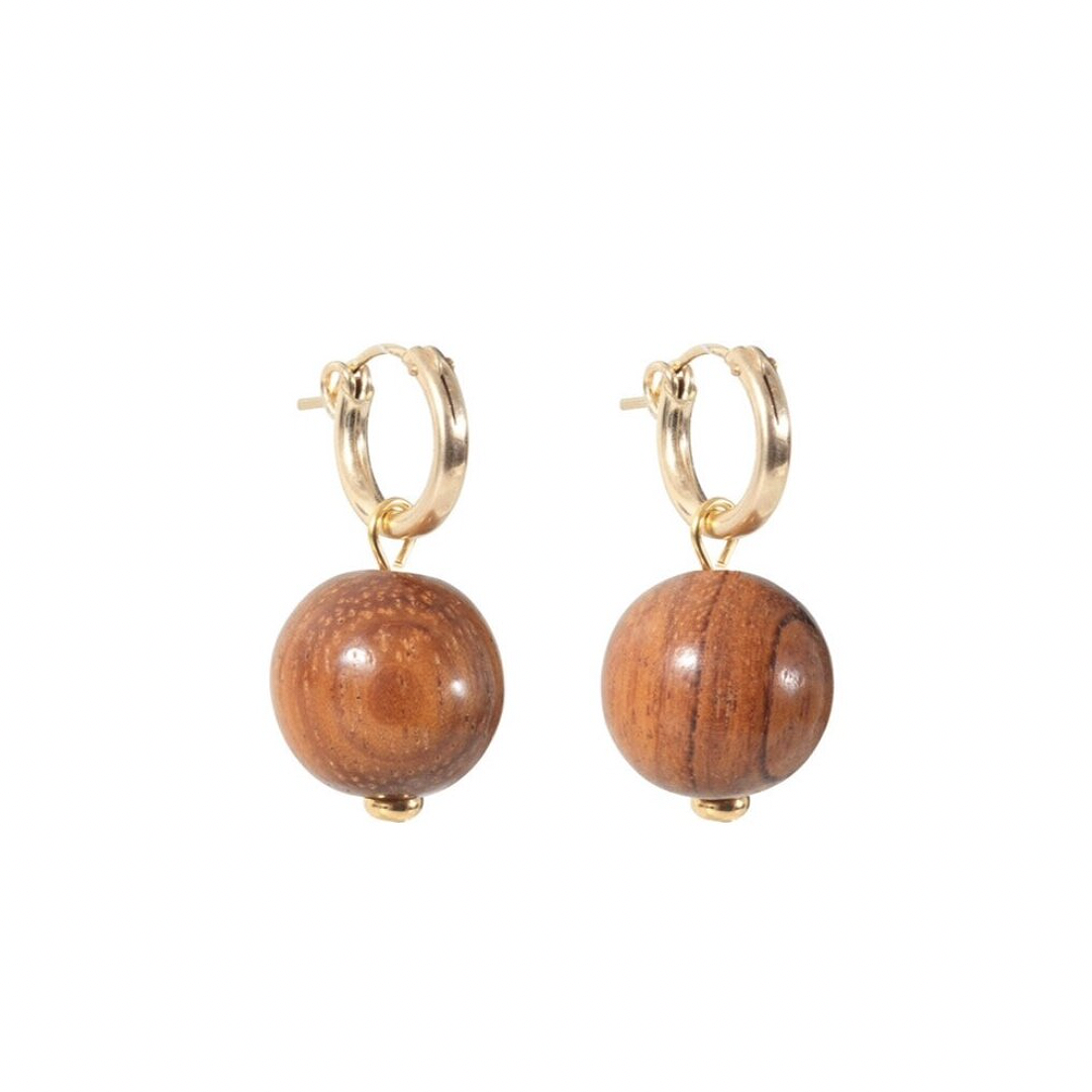 Sophie Monet Sustainable Jewelry Pop Huggie Earrings | Prelude & Dawn | Los Angeles