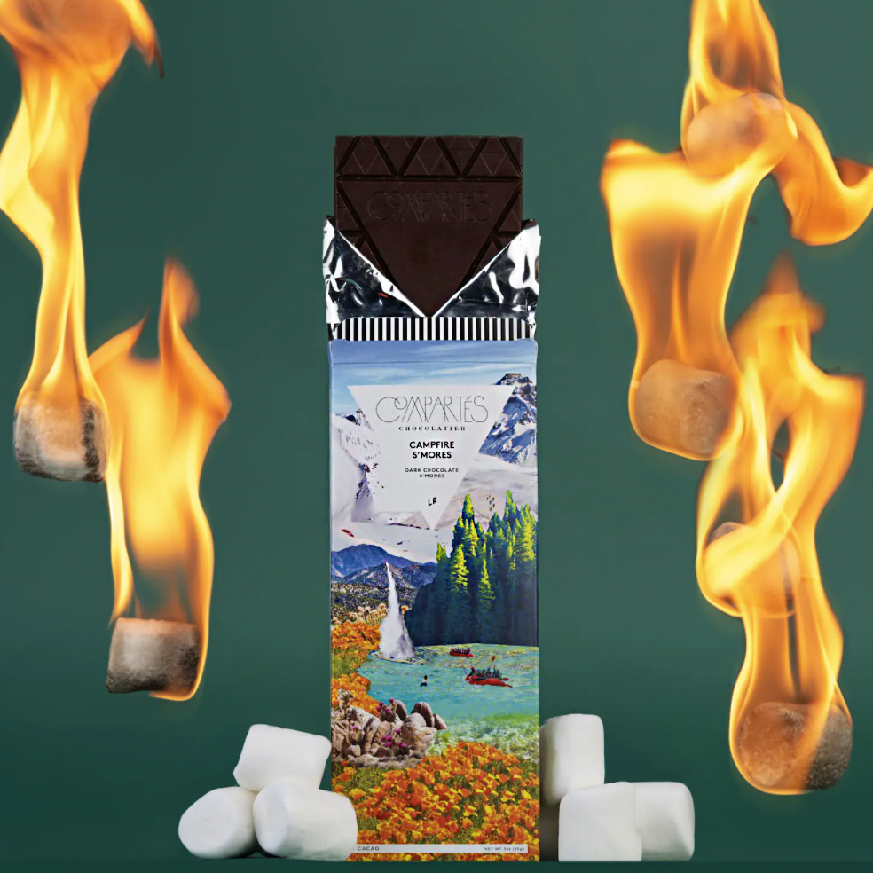Compartes Campfire S'mores Dark Chocolate | Prelude & Dawn | Los Angeles, CA