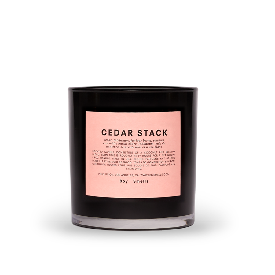 Boy Smells | Cedar Stack Candle | Prelude & Dawn | Los Angeles, CA