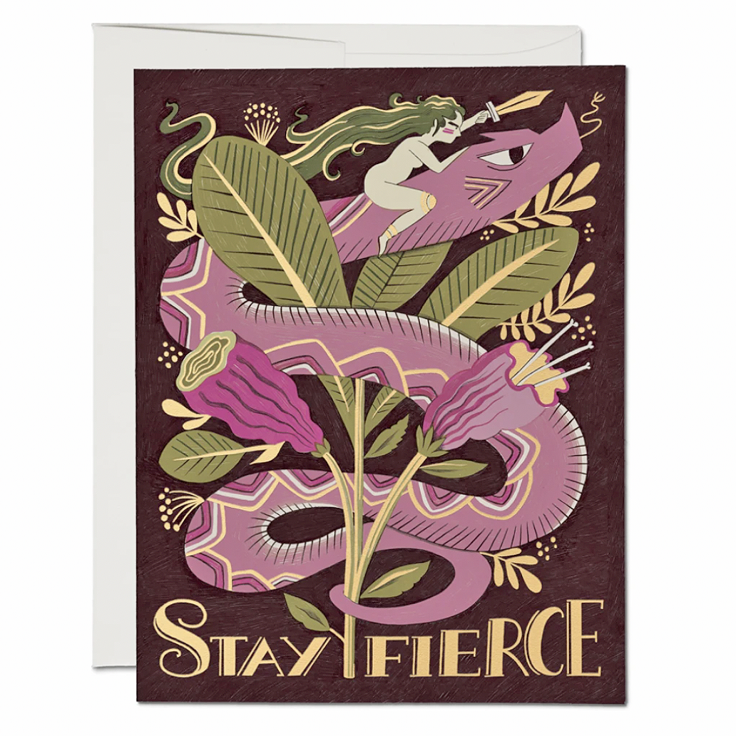 Red Cap Cards | Fierce Snake Card | Prelude and Dawn | Los Angeles, CA
