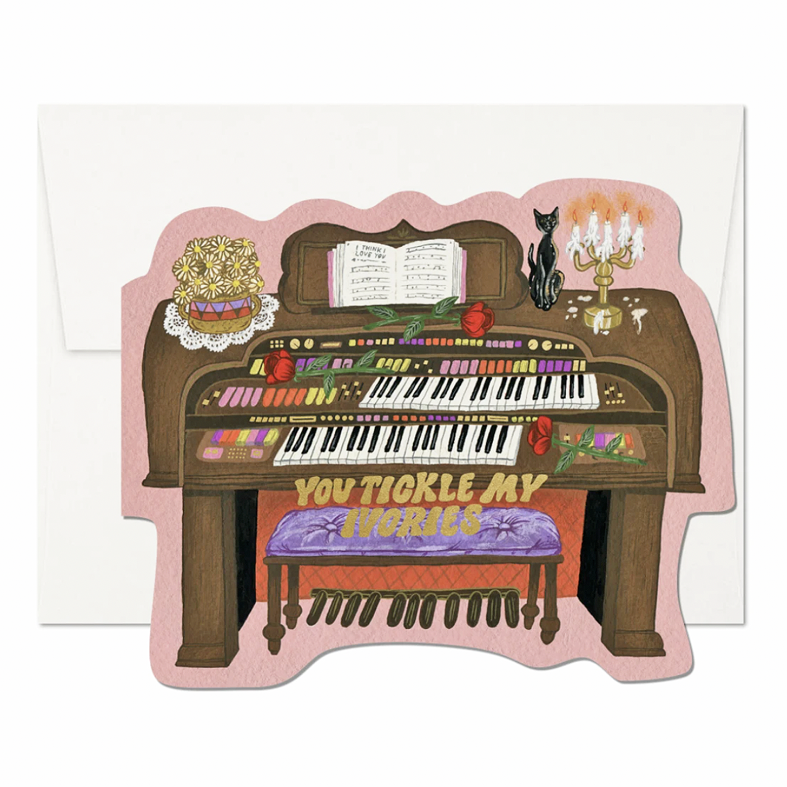 Red Cap Cards | Tickle My Ivories Card | Prelude and Dawn | Los Angeles, CA