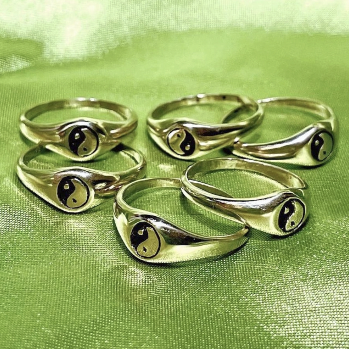 Mini Yin Yang Signet Ring